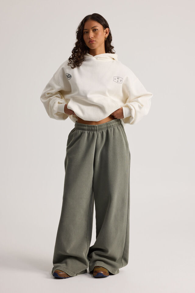 Open Gallery Boxy Hoodie, VINTAGE WHITE/OG IDEAS DEPARTMENT