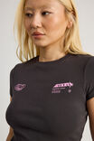 Fitted Graphic Tee, PHANTOM/AMORE - alternate image 4
