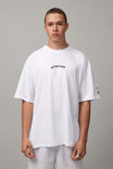 Oversized Nba T Shirt, LCN NBA WHITE/BULLS GOTHIC - alternate image 1