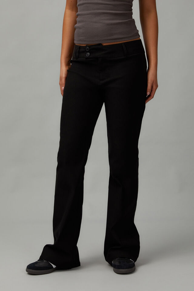 Bobbie Flare Pant, BLACK