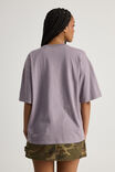 Oversized Graphic Tee, WASHED MYSTIC PURPLE/REBORN - alternate image 3