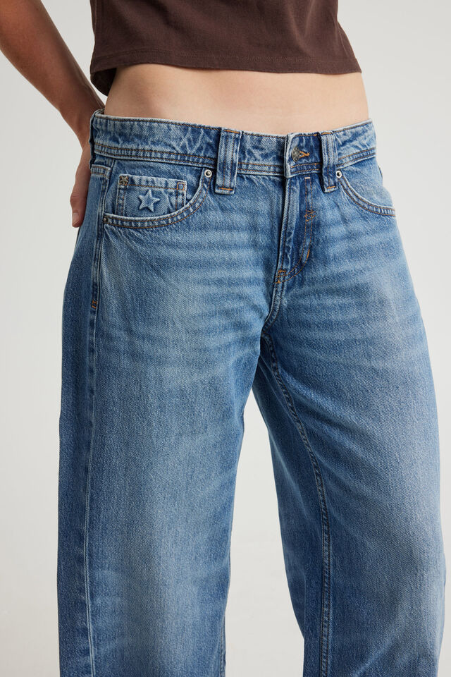 Luca Low Rise Jean, INDYWORN BLUE