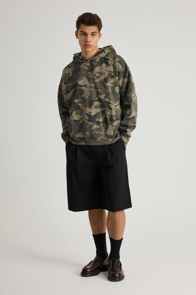 Authentics Hoodie, WASHED BUSH CAMO