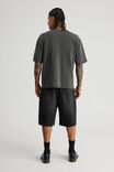Notion Relaxed Baggy Denim Short, ASTRO BLACK/CARPENTER - example image 3