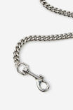 Chunky Link Pant Chain, SILVER - alternate image 2