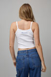 Keith Haring 90S Crop Tank, LCN KEI WHITE/PARADISE GARAGE - alternate image 4
