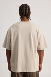 Heavy Weight Box Fit Tshirt, WASHED FOG - alternate image 3