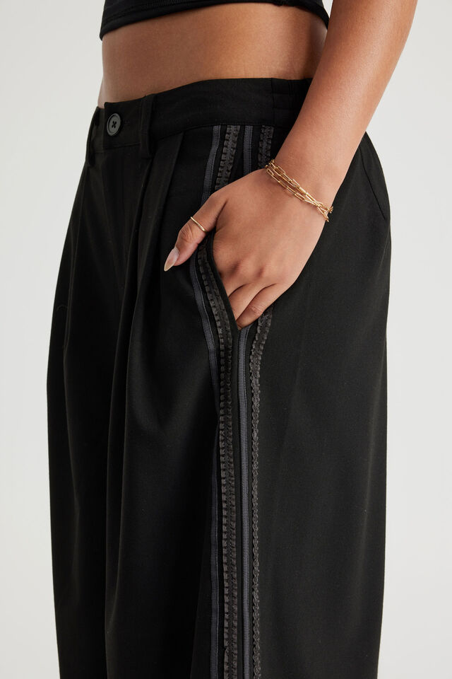 Jumbo Dress Pant, BLACK