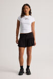 Florence Frill Skirt, BLACK - alternate image 2