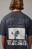 Heavy Weight Music Merch T Shirt, LCN BRA WASHED SLATE/METRO BOOMIN - alternate image 5