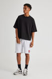 Nba Graphic Track Short, LCN NBA SILVER MARLE/Y2K SPORT CHICAGO BULLS - alternate image 2