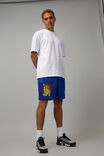 Keith Haring Basketball Short, LCN KEI ROYAL BLUE/KEITH HARING - alternate image 5