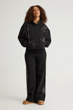 Notion Boxy Hoodie, NTN BLACK/MYSTIC MADNESS - example image 4