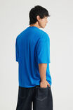 Authentics Heavy Weight Box Fit Tshirt, WASHED MADRID BLUE - alternate image 3