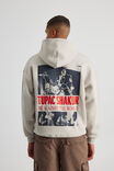 Music Merch Hoodie, LCN BRA FOG/TUPAC LOFI - alternate image 1