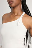 One Shoulder Buckle Top, CLOUD - alternate image 4
