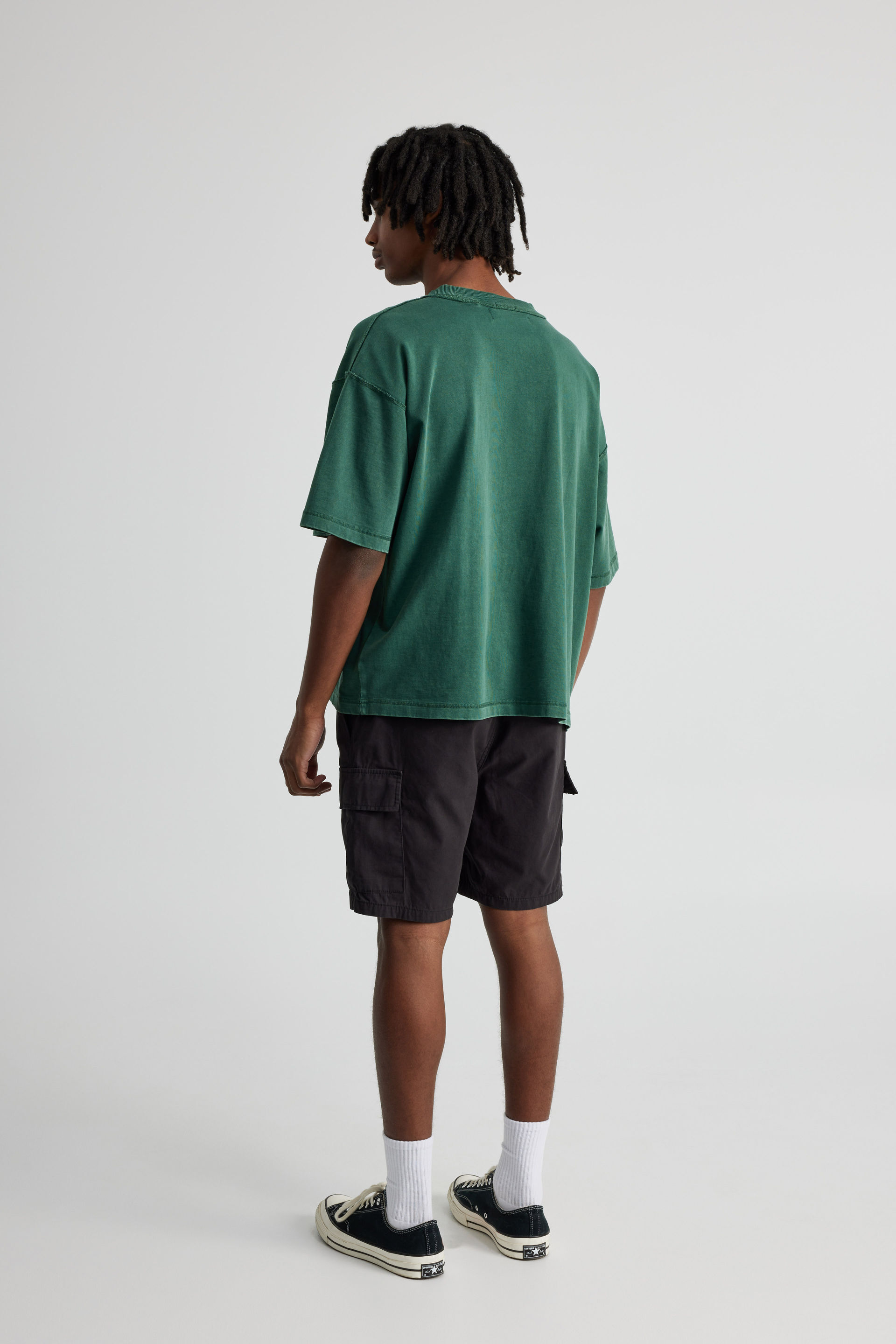 Half Half Pull On Cargo Short