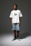 Half Half Heavyweight Box Fit Graphic Tshirt, HH CLOUD/HALF HALF STOP MOTION - alternate image 4