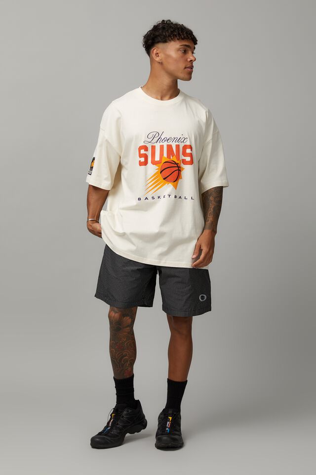 Oversized Nba T Shirt, LCN NBA VANILLA/SUNS VINTAGE