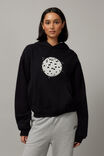 Graphic Hoodie, BLACK/DISCO BALL - alternate image 1
