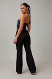 Patch Pocket Kick Flare, BLACK - alternate image 3