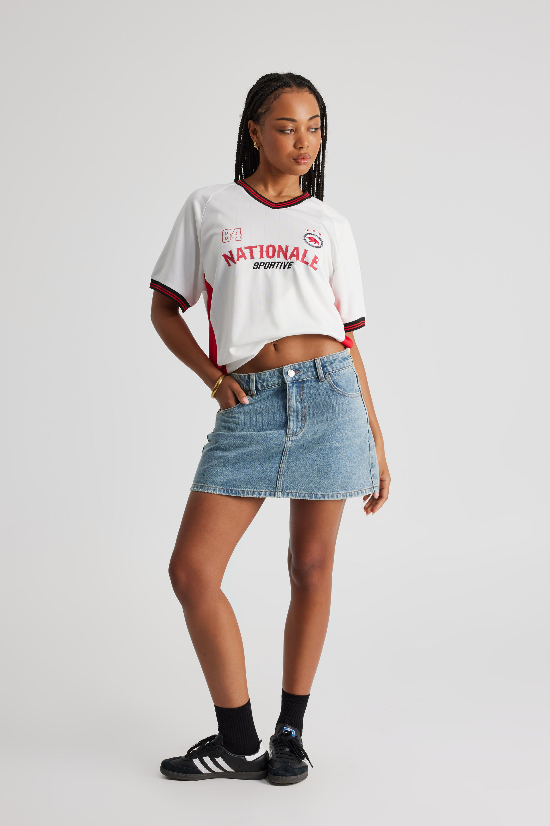 Womens Skirts l Pleated A line Denim Midi Mini l Factorie