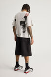 Baggy Track Short, BLACK - alternate image 3
