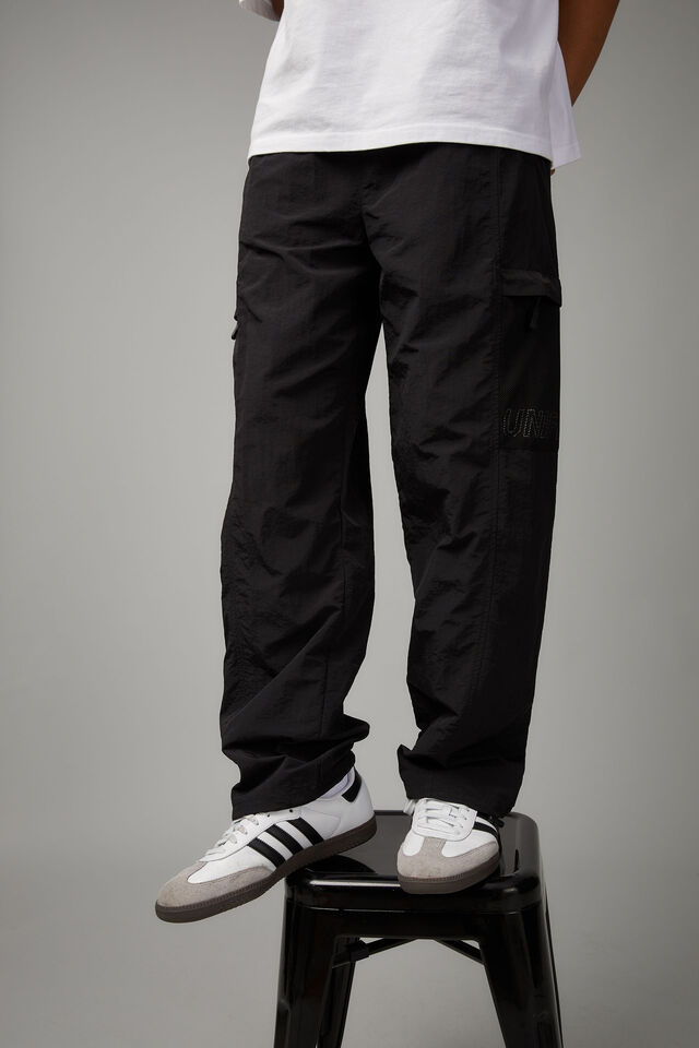 Utility Mesh Pant, BLACK
