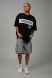 Oversized Nfl T Shirt, LCN NFL PANELLED BLACK GREY/RAIDERS - alternate image 4
