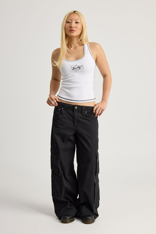 Graphic Tank, WHITE/CHERUB