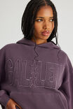 Open Gallery Boxy Hoodie, OG WASHED WINTER PLUM/GALLERY STAR - alternate image 1