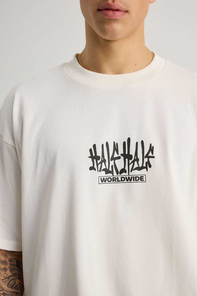 Half Half Heavyweight Box Fit Graphic Tshirt, HH CLOUD/HALF HALF GLOBAL INDUSTRIES