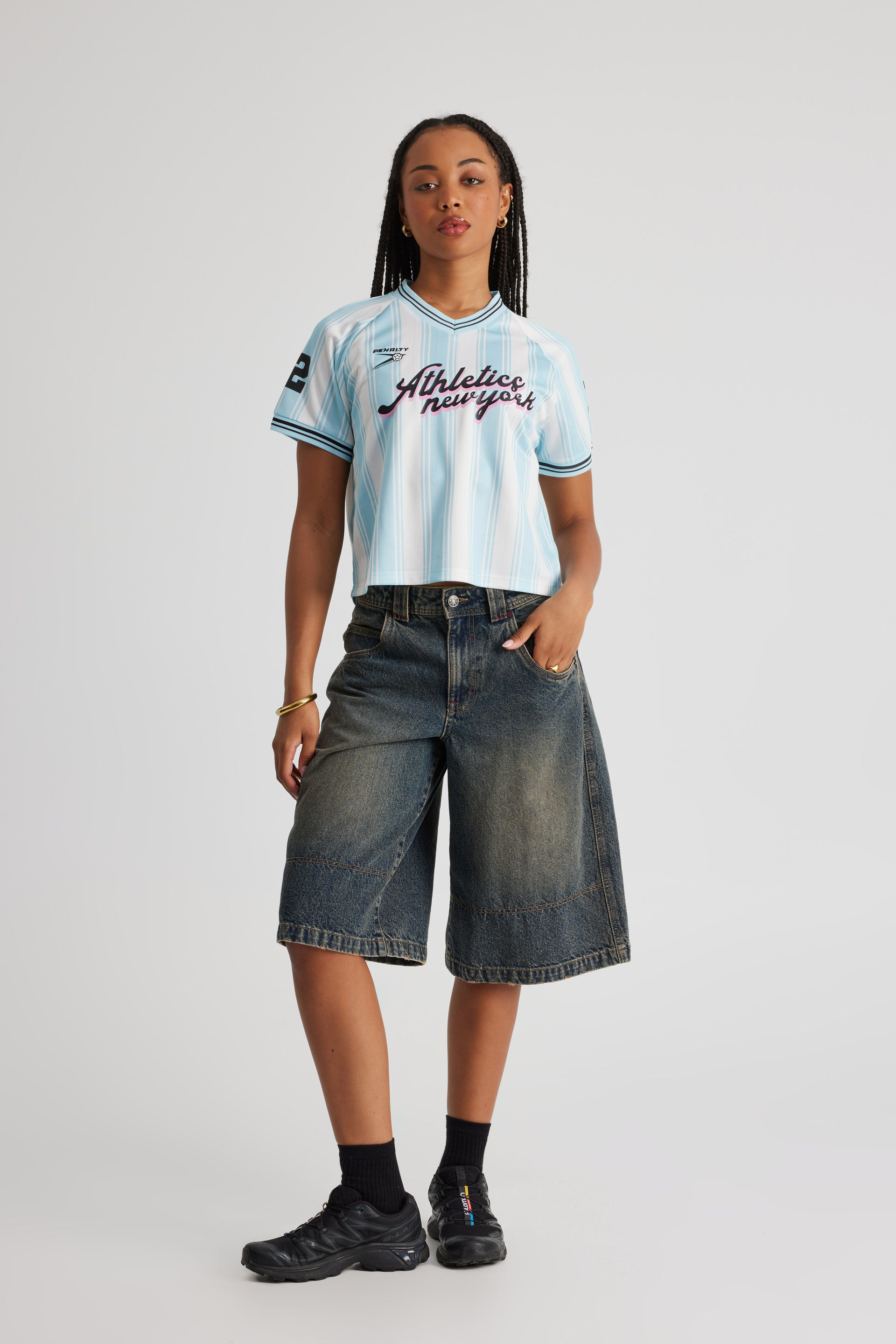 Cropped Sports Jersey