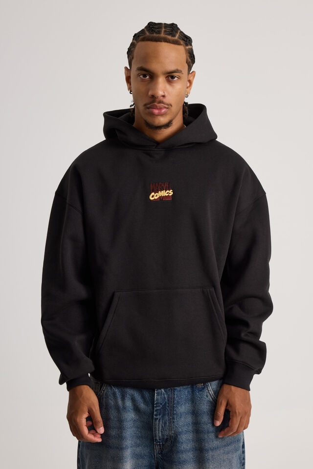 Marvel Hoodie, LCN MAR BLACK/DR DOOM