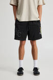 Sesame Street X Half Half Basketball Short, LCN SES BLACK/SESAME STREET BERT ERNIE - alternate image 2