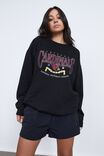 Lcn Nfl Oversized Graphic Crew, LCN NFL BLACK/CARDINALS - alternate image 1