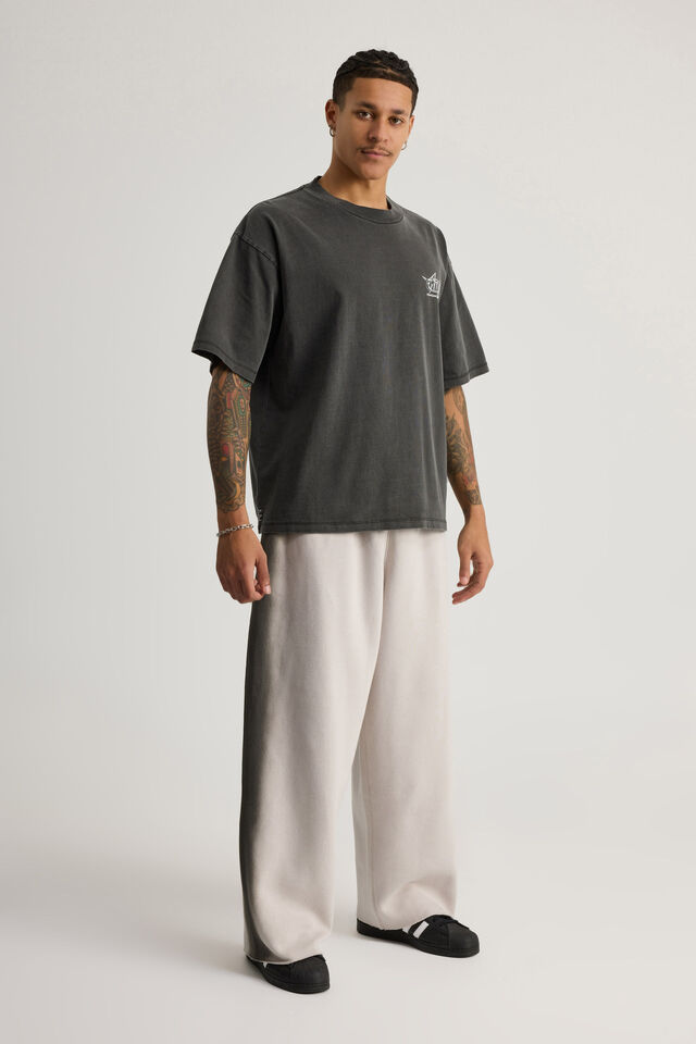 Notion Ultra Baggy Trackpant, NTN PEBBLE SPRAY