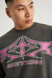 Notion Vintage Graphic Tshirt, NTN WASHED BLACK/CYBER SIGIL - example image 4