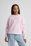 Lcn Nfl Classic Crew Neck Sweater, LCN NFL PARFAIT PINK/RAIDERS - alternate image 1