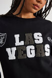 Lcn Nfl Classic Crew Neck Sweater, LCN NFL BLACK/RAIDERS - alternate image 5