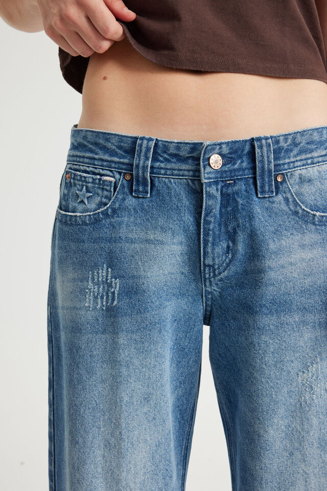 Luca Low Rise Jean, ECLIPSE WORN VINTAGE