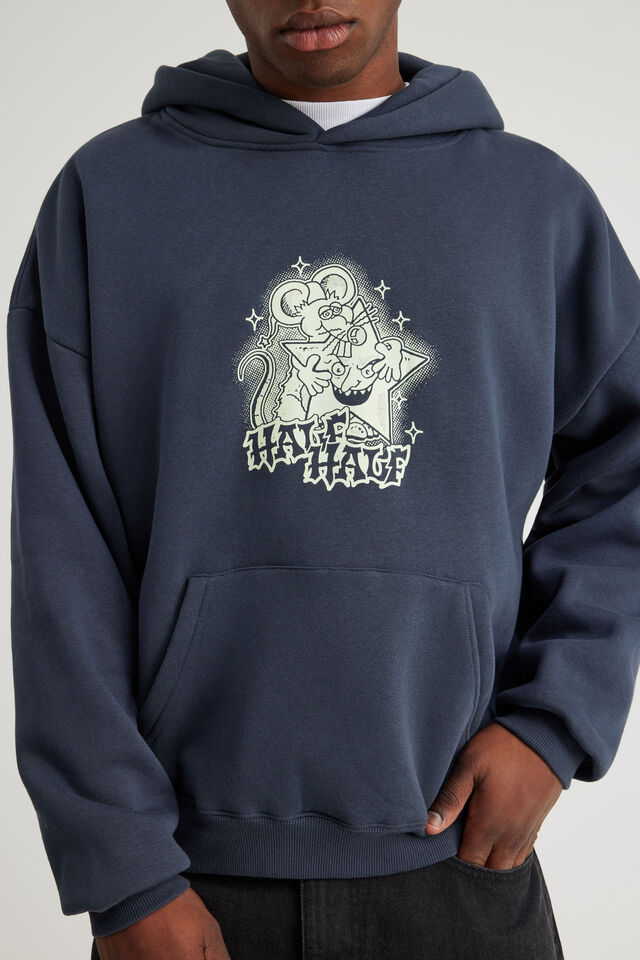 Half Half Hoodie, HH SEAL/MAGIC MOUSE