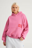 Open Gallery Boxy Hoodie, OG HYPER PINK/OG CONCEPT - example image 2