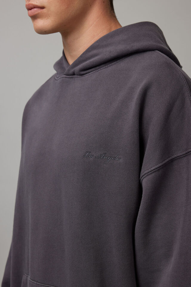 Washed Unified Hoodie, WASHED SLATE/UNIFIED LOS ANGELES