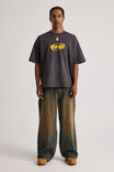 Half Half Heavyweight Box Fit Graphic Tshirt, HH SLATE/HALF HALF BUBBLE - alternate image 2
