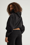Notion Boxy Hoodie, NTN BLACK/MYSTIC MADNESS - example image 3