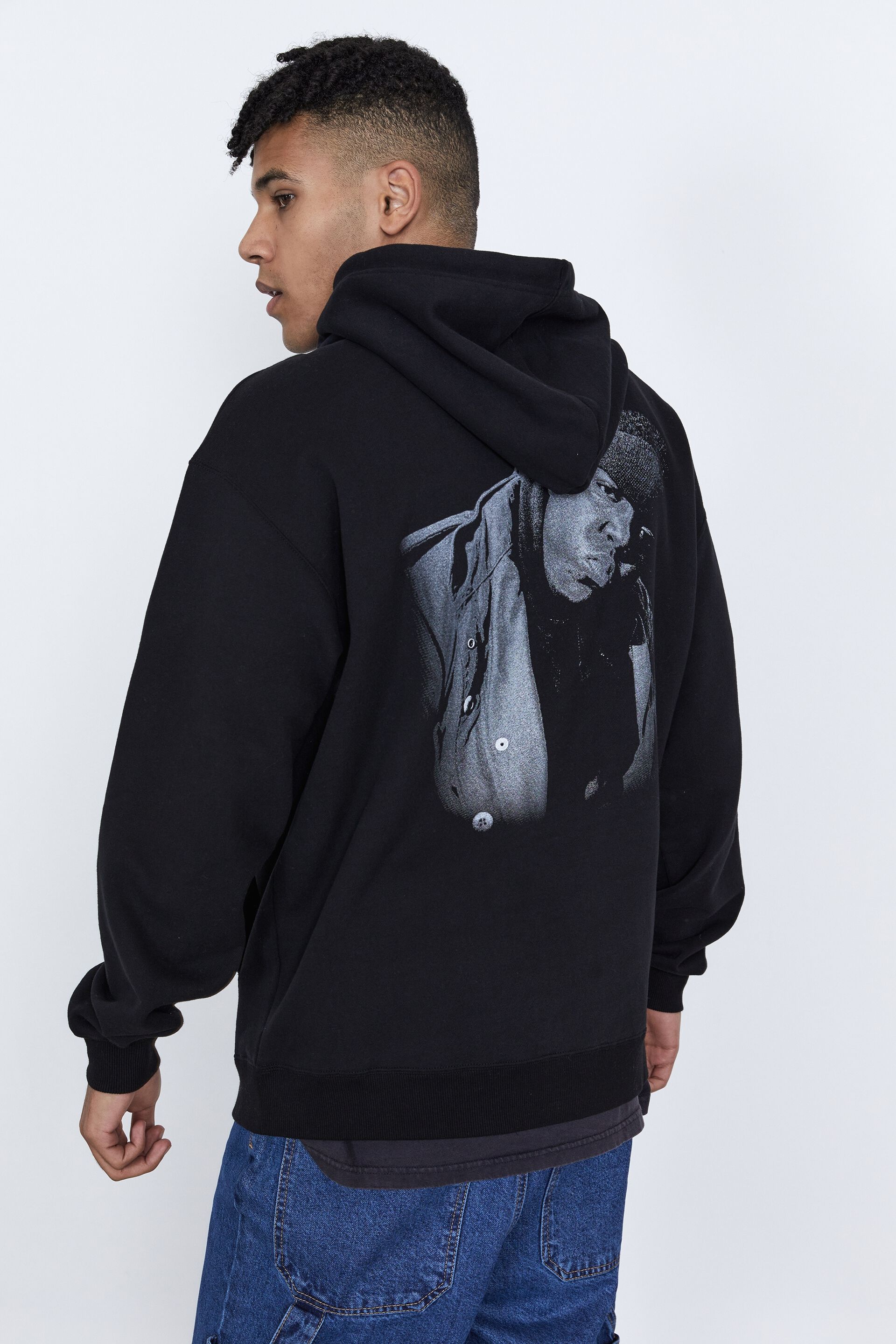 Oversized Music Merch Hoodie