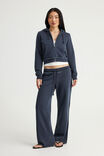 Straight Leg Track Pant, NTN WASHED SEAL - example image 2