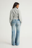 Luca Low Rise Bootleg Jean, BABYWAVE BLUE - example image 4