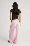 Classic Wide Leg Trackpant, WASHED ICE PINK - alternate image 3